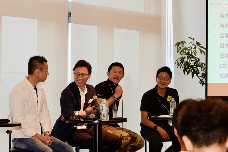 Global　パネルディスカッション 登壇者4名