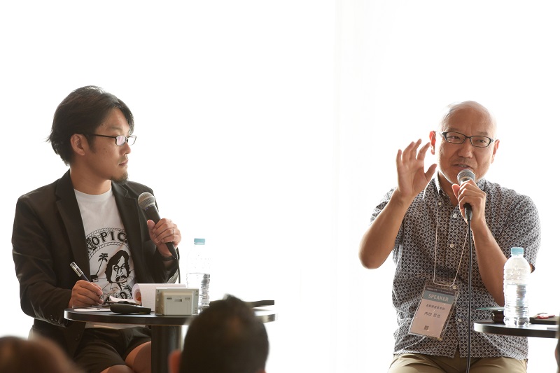 （左）日比谷さん　（右）内田さん