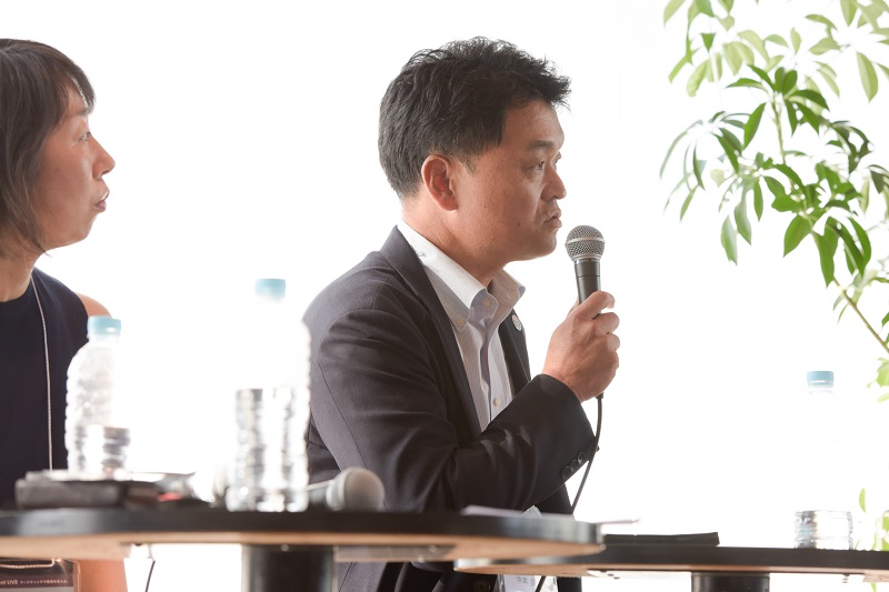 （左）河尻さん　（右）沖本さん